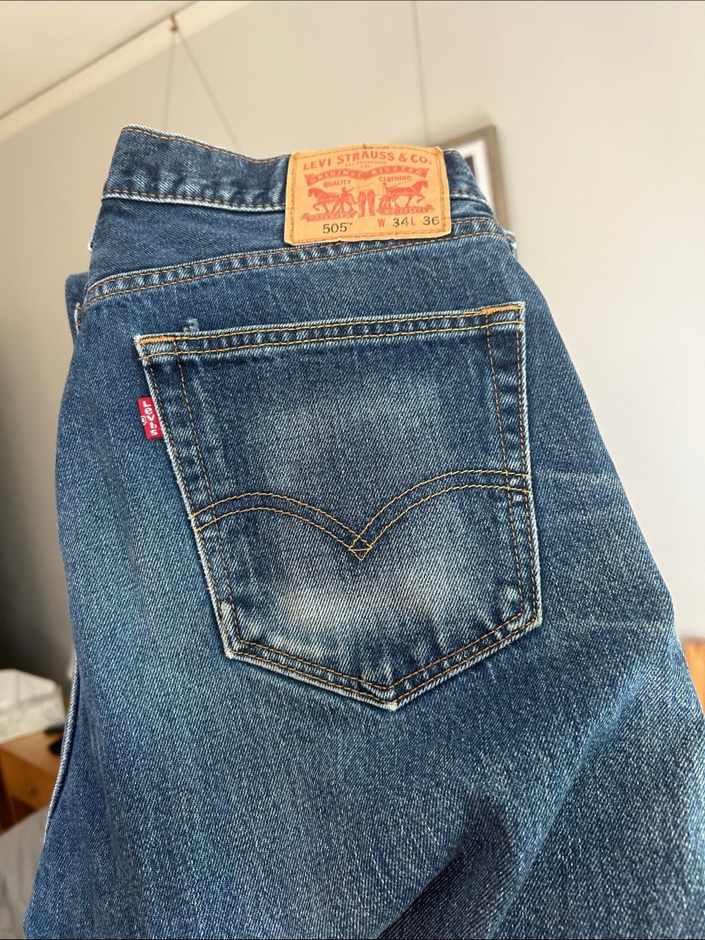 Levi’s 505 Jeans 34x36 - Picture 6 of 6